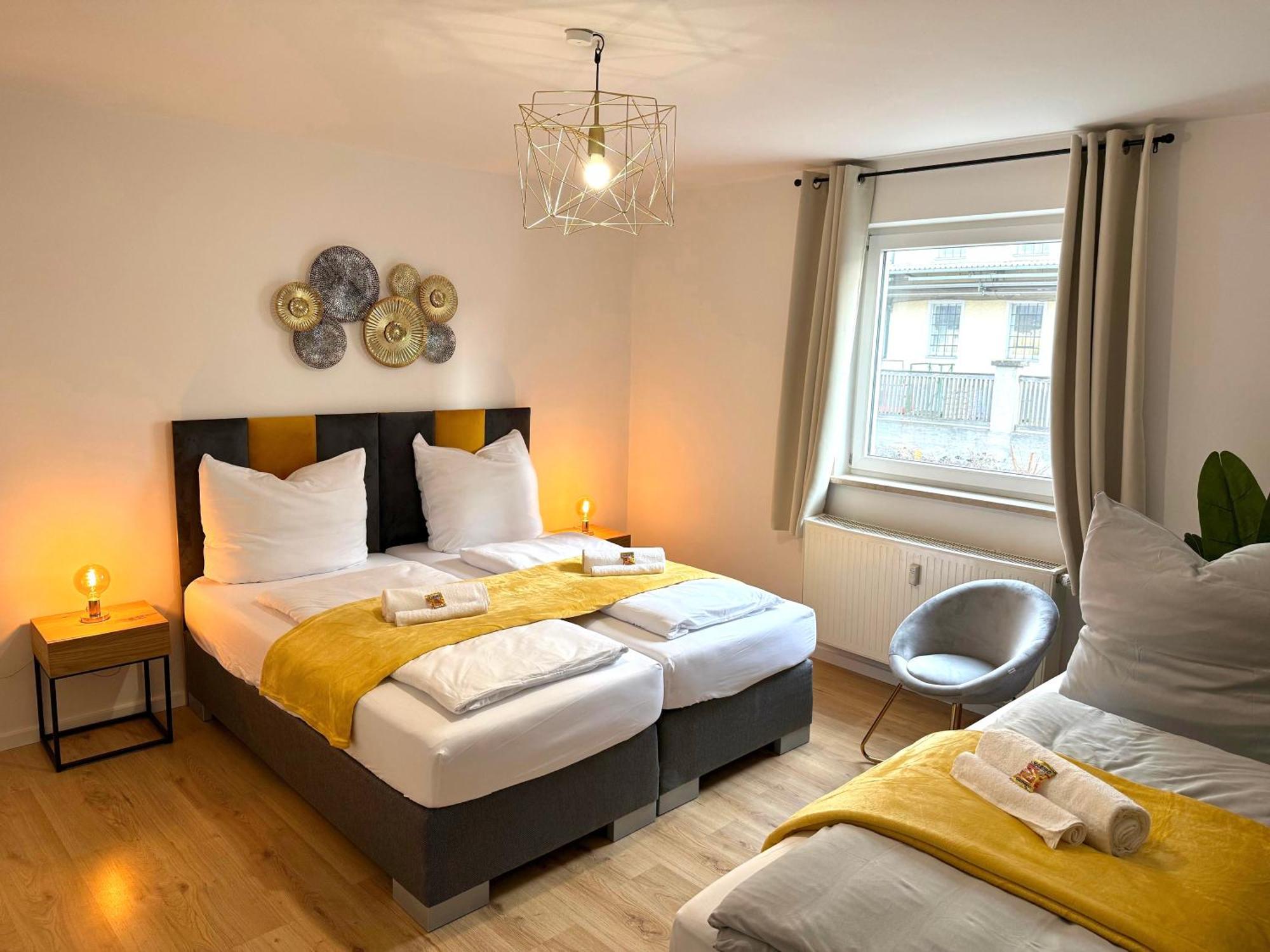Yay - 65M2 Apartment Am Bahnhof - Smart Tv - Internet - Kaffee - Waschmaschine - Trockner Mühldorf المظهر الخارجي الصورة